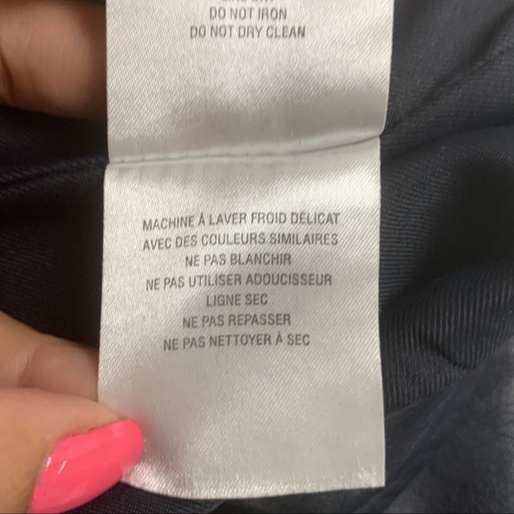 ANTHROPOLOGIE VEGAN LEATHER BLUE MOTO JACKET SIZE SMALL - Picture 10 of 11